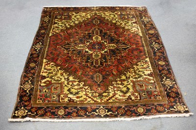 Lot 788 - A Heriz rug, 286cm x 191cm