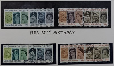 Lot 874 - An album of mint and used commemorative stamps...