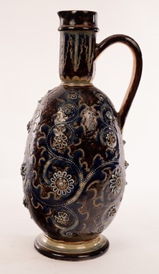 Lot 58 - A Doulton Lambeth ewer by George Tinworth,...