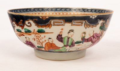 Lot 99 - A Chinese mandarin pattern bowl, Qing dynasty,...