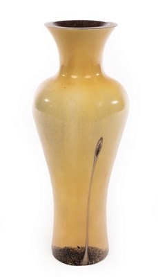 Lot 115 - A 20th Century Caithness art glass vase of...