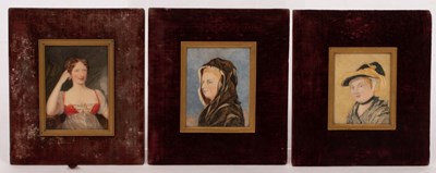 Lot 235 - William Ross/Portrait Miniature of Sarah...