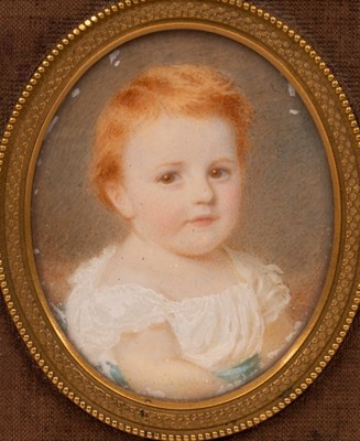 Lot 237 - Edward Tayler (1828-1906)/Portrait Miniatures...