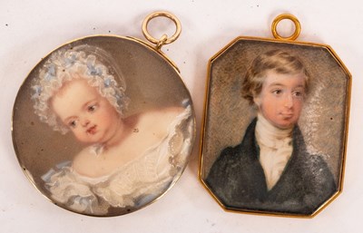 Lot 239 - English School, Early 19th Century/Portrait...