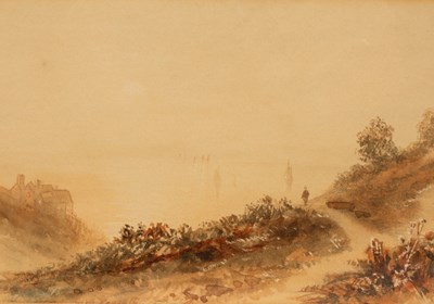 Lot 261 - Joseph Newington Carter (1835-1871)/View from...