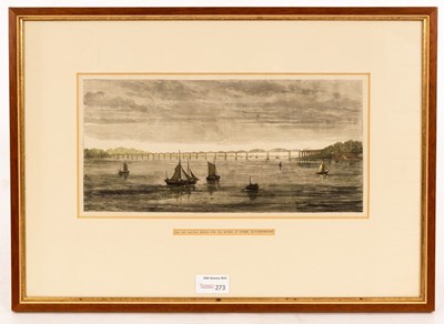 Lot 273 - 19th Century/The New Railway Bridge over the...