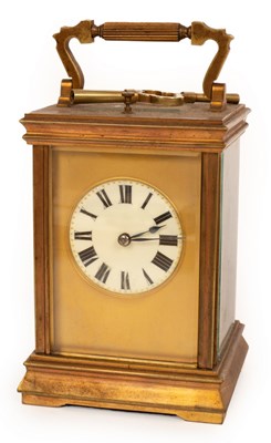 Lot 370 - A late 19th Century French eight-day hour...