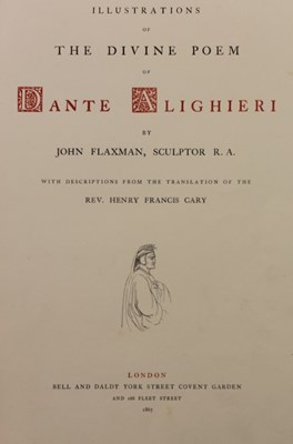 Lot 602 - Flaxman (John), Alighieri (Dante) The Divine...