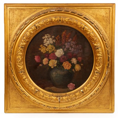 Lot 18 - Continental School/Still Life with...