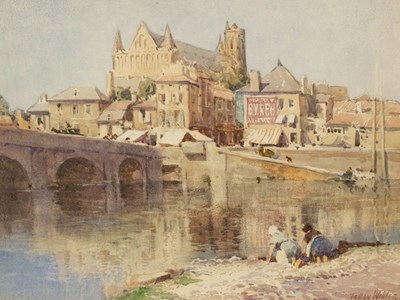 Lot 49 - William Tatton Winter (1855-1928)/Old Bridge...