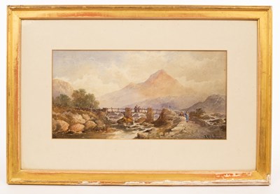 Lot 55 - J W Durrad/Cader Idris, North Wales/signed and...