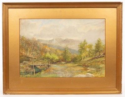 Lot 55 - J W Durrad/Cader Idris, North Wales/signed and...