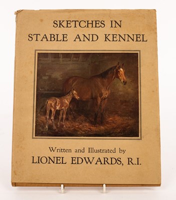 Lot 83 - Edwards (Lionel) Sketches in Stable and Kennel,...