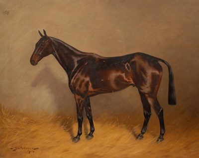 Lot 98 - Charles E Gatehouse (1866-1952)/Racehorse...