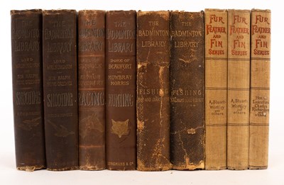 Lot 125 - Six volumes from The Badminton Library...