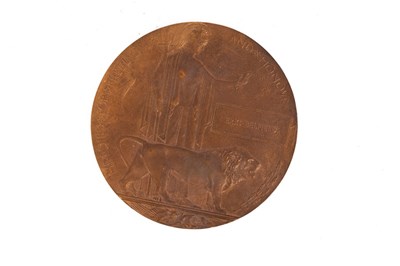 Lot 145 - A group of three World War I medals, 1914 Star...