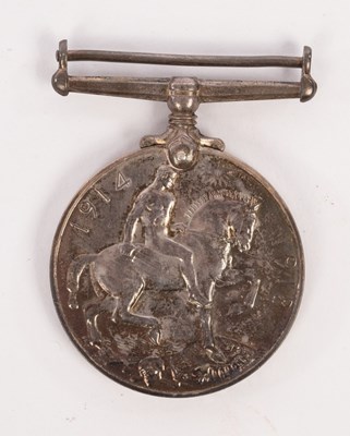 Lot 145 - A group of three World War I medals, 1914 Star...