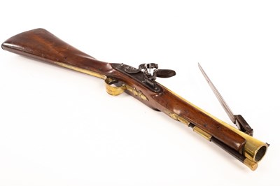 Lot 148 - An 18th Century flintlock blunderbuss by Smart,...