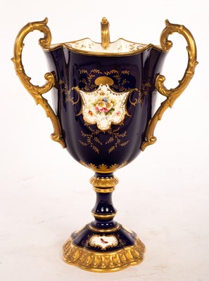 Lot 293 - A Coalport tyg, Ullswater, 37.5cm high