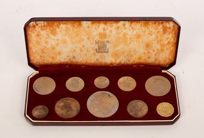 Lot 427 - An Elizabeth II Proof set, 1953, comprising...