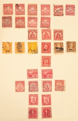 Lot 485 - USA: In 2 large albums with mint & used...