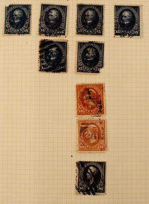 Lot 485 - USA: In 2 large albums with mint & used...