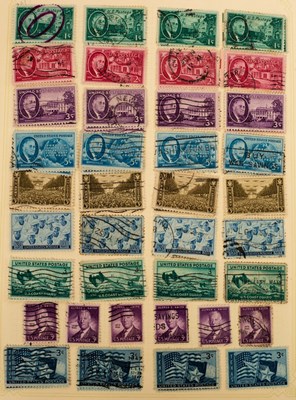 Lot 485 - USA: In 2 large albums with mint & used...