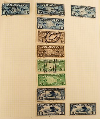 Lot 485 - USA: In 2 large albums with mint & used...
