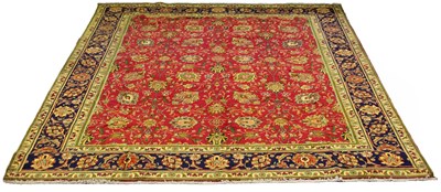 Lot 644 - A Tabriz carpet, North West Persia, mid 20th...