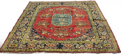 Lot 649 - A North East Persian carpet of European...