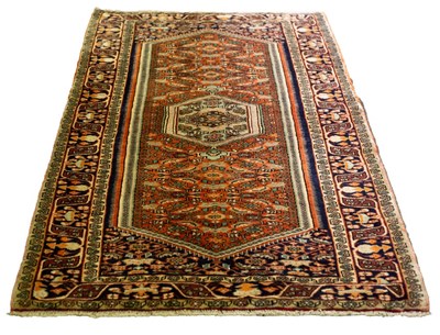 Lot 660 - A North West Persian Bidjar rug, 210cm x 120cm