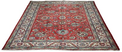 Lot 665 - A North West Persian Tabriz carpet, 355cm x 231cm