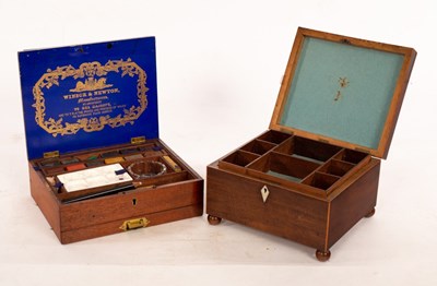 Lot 700 - An artist's mid 19th Century paint box by...