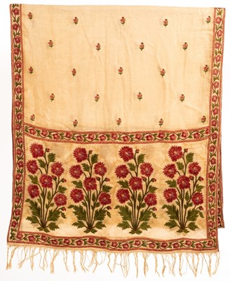 Lot 722 - An early 20th Century Uzbekistan Suzani, each...