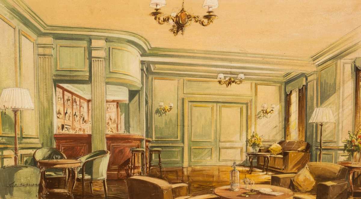 Lot 585 - Early 20th Century/Design for the KSC Club...