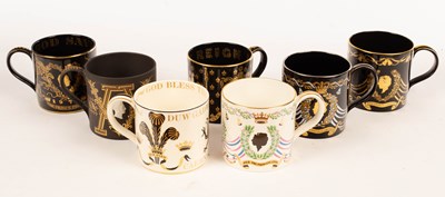 Lot 295 - A Wedgwood mug commemorative of the Queen's...