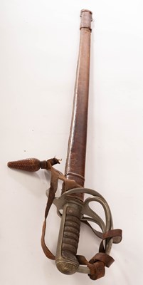 Lot 461 - A George V officers sword with entwined hilt...