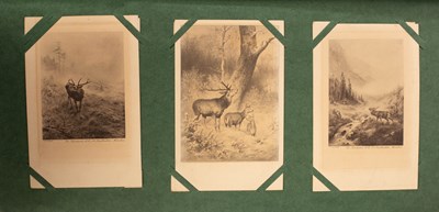 Lot 557 - An album of approximately two hundred and...