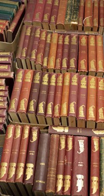 Lot 574 - Punch, 88 bound volumes