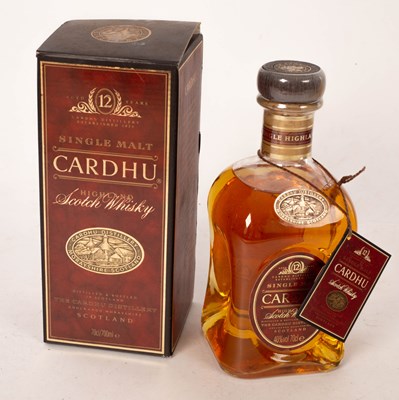 Lot 686 - Whisky, Cardhu 70cl boxed