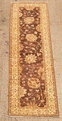 Lot 753 - An modern Eastern runner, 292cm x...