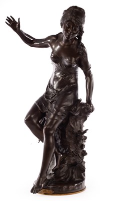 Lot 971 - After Louis Moreau/Curieuse/figure of a young...