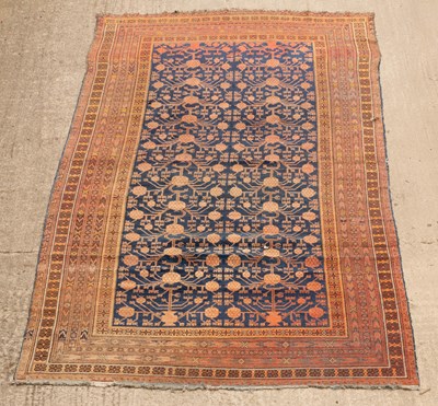 Lot 976 - A Khotan rug, E Turkistan, late 19th Century,...