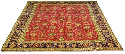 Lot 979 - A Tabriz carpet, North West Persia, mid 20th...