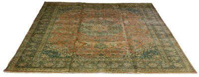 Lot 981 - A Tabriz carpet, North West Persia, 377cm x 300cm