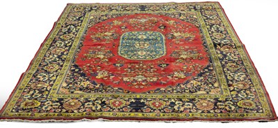 Lot 983 - A North East Persian carpet of European...