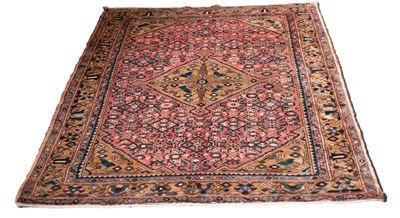 Lot 994 - A Central Persian Rudbar rug, 215cm x 160cm