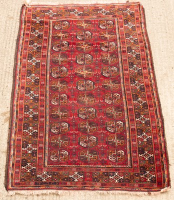 Lot 1004 - A Bokhara rug, Turkmenistan, 214cm x 114cm