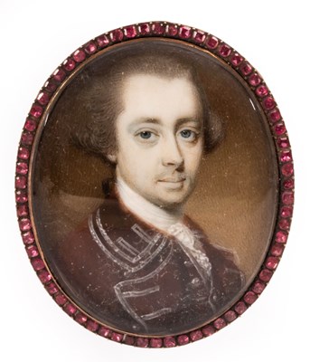 Lot 1053 - English School, mid 18th Century/Portrait...