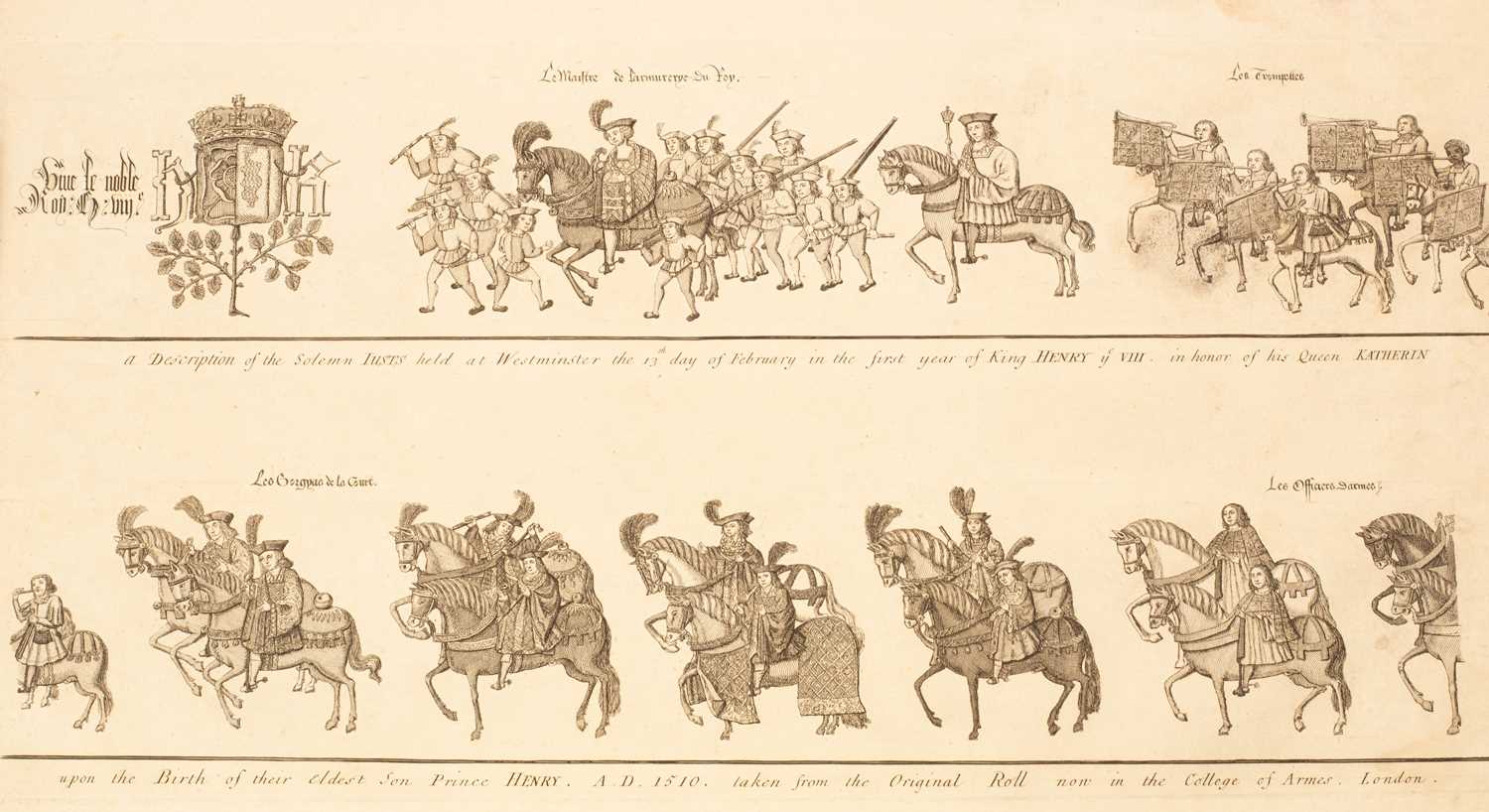 Lot 1068 - George Vertue (1684-1756)/Westminster